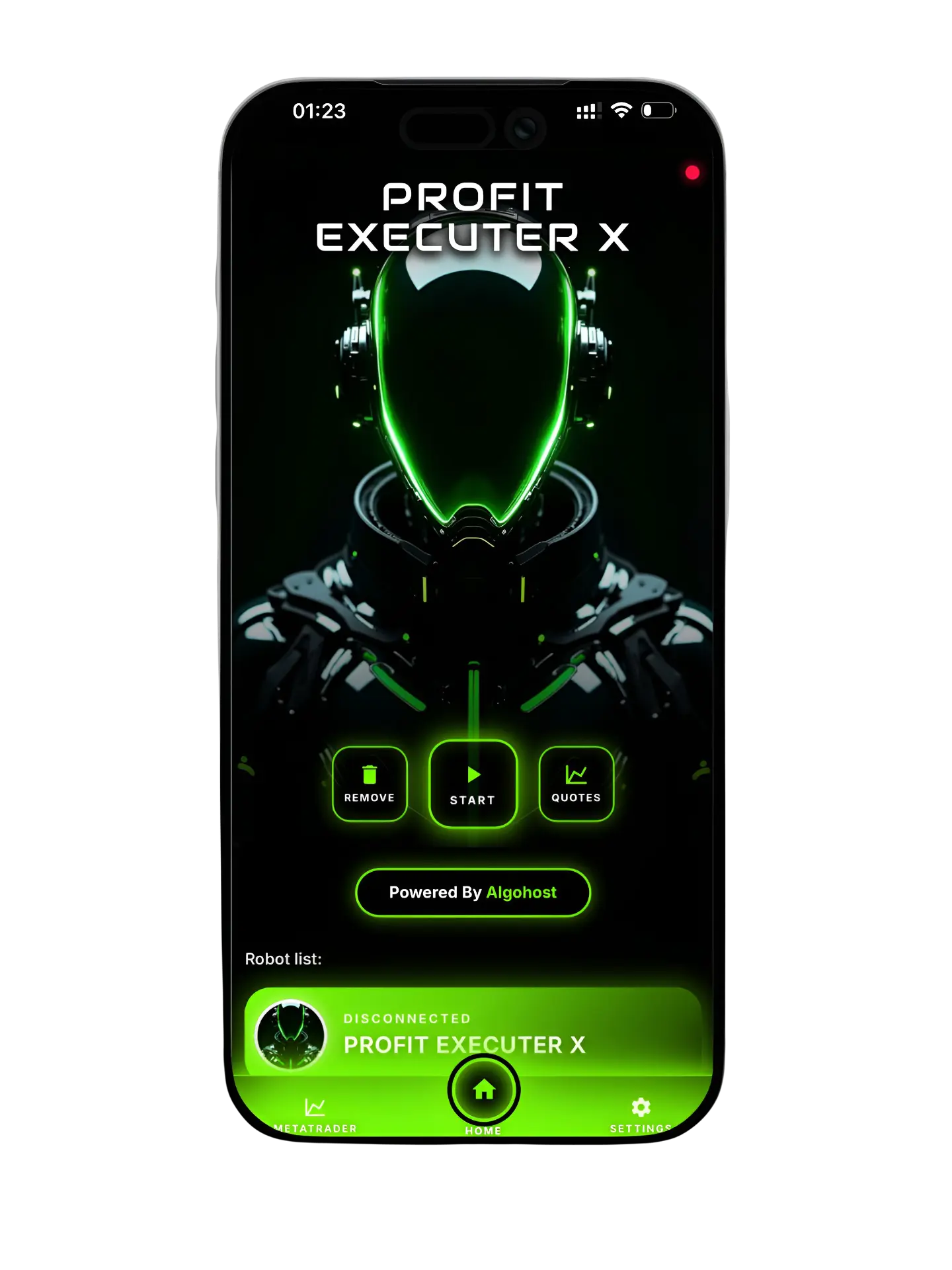 Profit Executer PRO mobile app